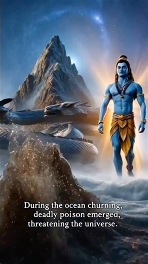 Why Lord Shiva Drank Poison - Legends of Indian gods