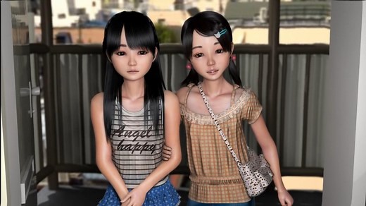 [3D动画][にじいろばんび] 相约拜访