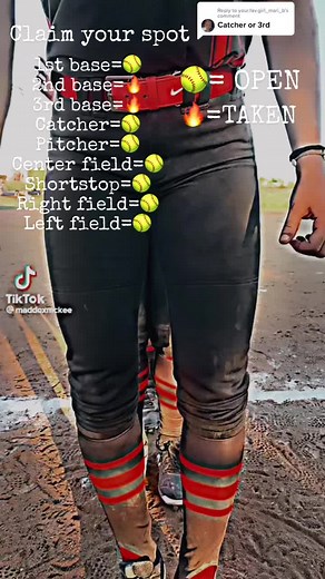 Replying to @your.fav.girl_mari_b #fypシ #softball