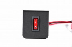 Rocker One Single Toggle Switch Plate For Emergency Vehicle Lighting
