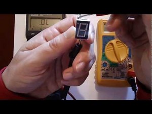 Use Multimeter, measure Continuity and test LED
