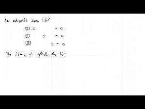 Einführung in den Gauss-Algorithmus - Mathematik Video Erklärung