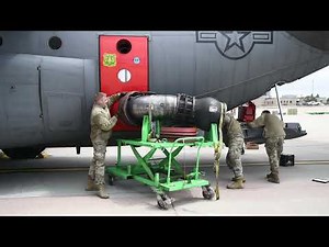 MAFFS (Modular Airborne Firefighting System Unit Uploaded to C-130H Aircraft)