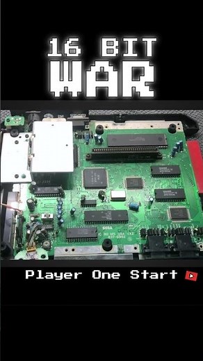 16 Bit War - Sega Genesis Tech. #gaming #sega #videogames #16bit #retro #retrogaming #gamer #genesis