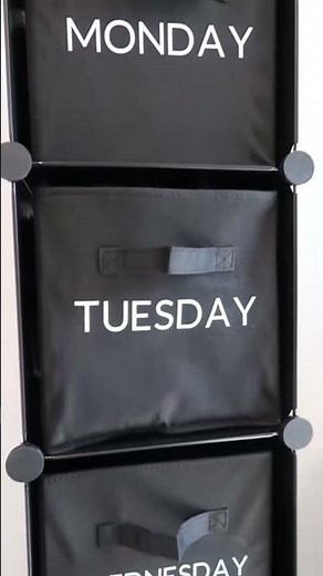 DIY Back-to-School Clothes Organizer #clothesorganizer