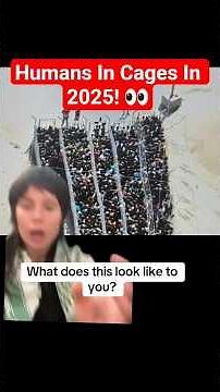 Humans Put In Cages In 2025 🇮🇱👀