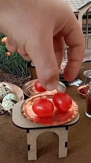 Miniature Cooking in a Little Forest Paradise