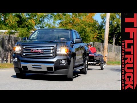 2016 GMC Canyon Duramax Diesel Towing Preview