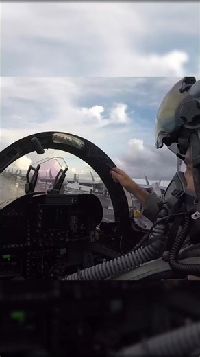 Inside an F/A-18 Takeoff from a U.S. Navy Flight Deck #shorts #military