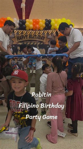 Pabitin | Filipino Birthday Party Game #canada #birthday #birthdaygame #game #partyvibes #funny
