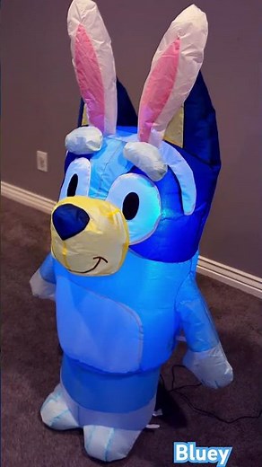 Bluey Easter Inflatable #bluey #easter #easterbunny #gemmy #disney #bunny #kids #fun #athome #decor