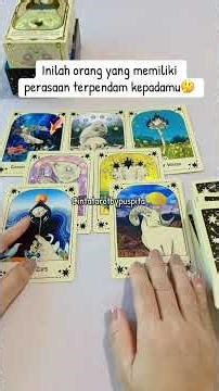 This is the person who has hidden feelings for you 🤔#cintatarotbypuspita #energyreading