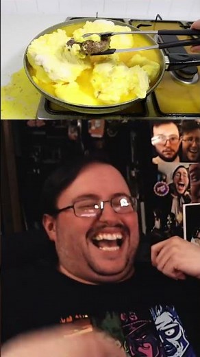 ADD BUTTER! - How To Make a McDonald's Cheeseburger & an Eggless Cake by HowToBasic REACTION