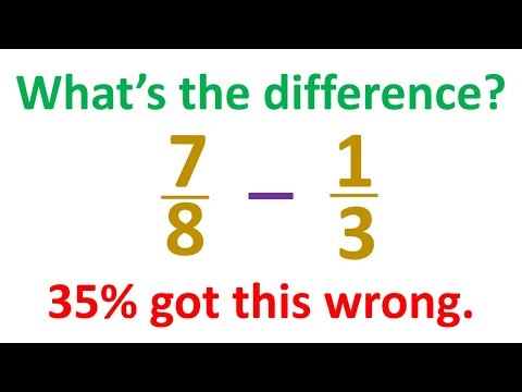 Real state exam question on fractions (#16). 5th Grade Math.