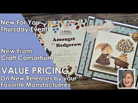 New For You Event featuring Craft Consortium. Two New Collections Value Priced for a Limited Time