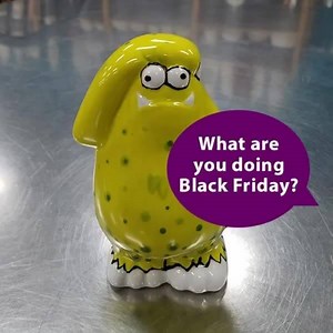 BLACK FRIDAY SPECIAL: From 9-12 NO studio fees. From Noon until 4ish, 1/2 off studio fees on pottery. No slumping fees on glass all day. For wood BOGO 50% on classes at 10am and 2pm. Seating is limited. We hope you can join us in all the fun we have planned! | Pottery by You | Facebook