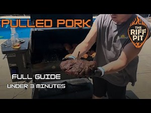 Smoked Pulled Pork Shoulder On the Pit — Full Guide in Under 3 Minutes