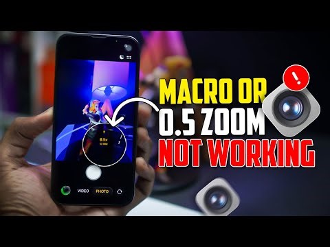 How to Fix Macro or 0.5 Zoom Not Working on iPhone | iPhone Camera Fix