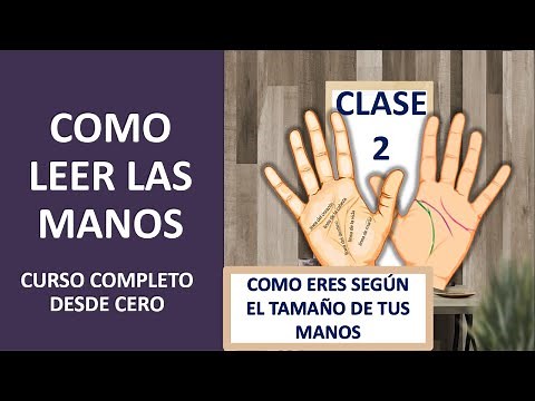 Como leer las Manos Clase 2, Quiromancia paso a paso desde cero