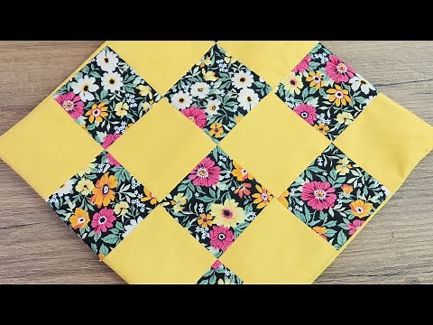 Easy Patchwork Pillow Tutorial – Perfect for Beginners