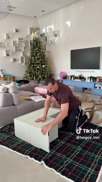J’ajoute un meuble @tylko dans le dressing pour y mettre mon T-Rex @LEGO Produits offerts #lego #tylko #asmr #homedecor