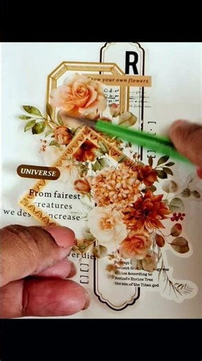 ASMR ✨️ Journal with me 2025✨️#asmr #journal #diy #art #fyp #scrapbooking #shorts #sticker