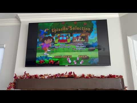 Dora The Explorer Undercover Dora 2008 DVD Menu Walkthrough