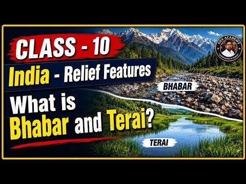 India Relief Features Class 10 | Class 10 India Relief Features | Class 10 Social | 10th Class 