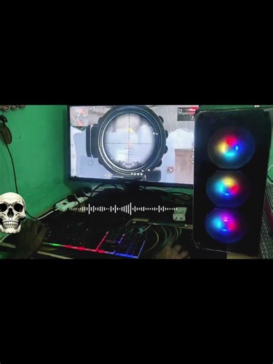 MY PC HANDCAM😱 HOW TO PLAY FREE FIRE 🖥️🔥 #freefire #shorts #pcsetup #shortsfeed #garenafreefire