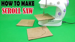 9.6K views · 172 reactions | How To Make A Mini Scroll Saw from Old Sewing Machine | Creative Channel | Facebook