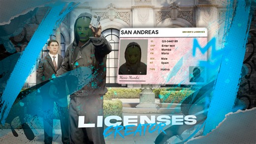 Licenses Creator - FiveM Script | Quasar Store