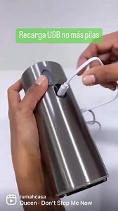93K views · 2.2K reactions | NUEVO: Diapensador sensor automático Aroma con carga USB , no más pilas. Para baño y cocina, cuerpo de acero inoxidable. Un indispensable para tu casa. | RuMah casa | Facebook