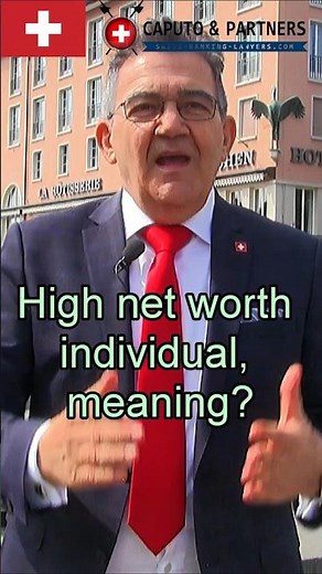 HNWI meaning? #news #swissbanking #swissbanks