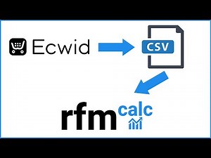 How to export Ecwid orders to a CSV file and what fields does a Ecwid CSV file contain