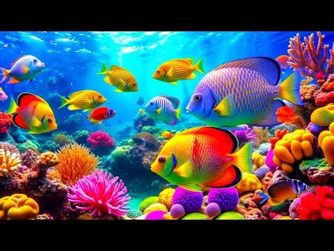 Dive Into the Mesmerizing Underwater Realm and Marvel at Sea Animal in The Best 4K ULTRA HD Aquarium