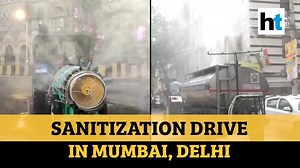 Coronavirus | Watch: Sanitization drive conducted in Mumbai, Delhi