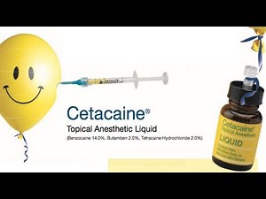 How to Use Cetacaine Topical Anesthetic