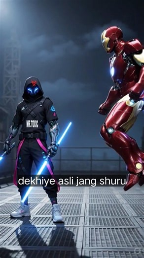 Get ready for the ultimate showdown! 🤩 Iron Man vs. Skeleton – It's gonna be legendary! 🔥 #MustWatch