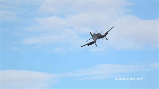 Watch the Corsair and Mustang make a perfect warbird arrival at RIAT
