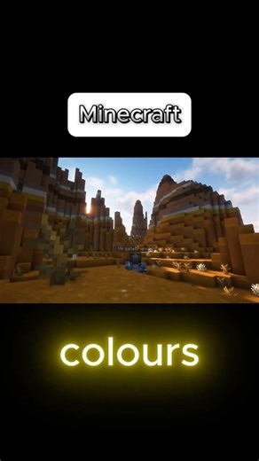 All the Colours of Minecraft