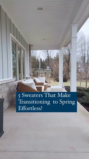 Struggling with what to wear between winter and spring? Here are 5 sweaters that make transitioning to spring effortless! Facebook Link: https://liketk.it/5546u 💬Which sweater is your favorite? Leave a comment, and I’ll DM you the details. 👗 Want more effortless style tips? Follow me for more fashion over 40! #FashionOver40 #SpringStyle #TransitionalStyle #Over40Fashion #CasualChic #SpringSweaters #StyleOver40 #EffortlessFashion #ChicAndTimeless #WardrobeEssentials | Cyndi Spivey
