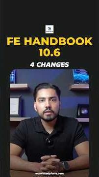 What Actually Changed in NCEES FE Handbook 10.6?