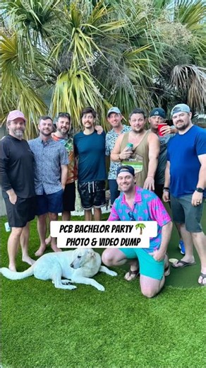 PCB Bachelor Party Photo & Video Dump 🌴 #PanamaCityBeach #BachelorParty #BeachLife #sun #Florida