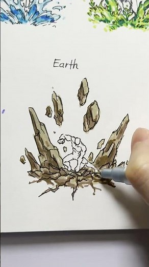 How to draw basic elements. #drawing #tutorial #stickman #power