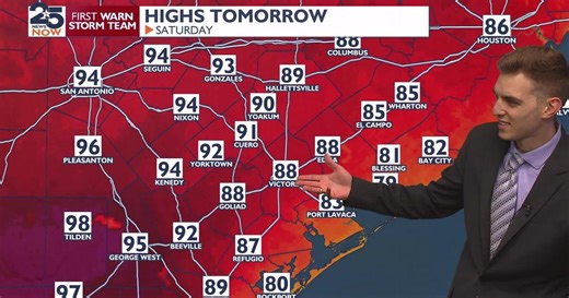 Spring begins with classic South Texas heat and fog