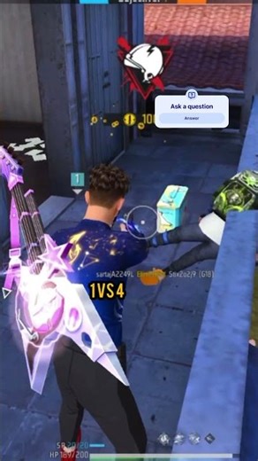 1vs4: Just Pro Things! 😎 #freefire #freefiremax #free #livechannelcheckingandpromotion #freefire