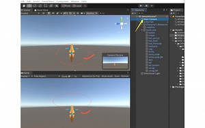 unity场景视图（scene）游戏视图（game）对齐的操作方法