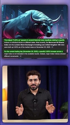 Sensex All-Time High! 85,720 Cross — Market on FIRE! 🔥📈