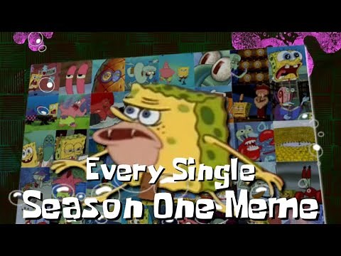 SpongeBob Season 1 but Only the Memes