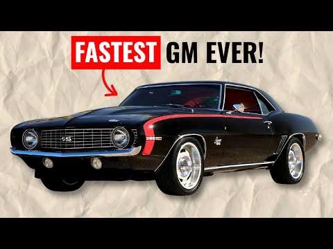 12 Most POWERFUL GM Muscle cars Ever Produced!